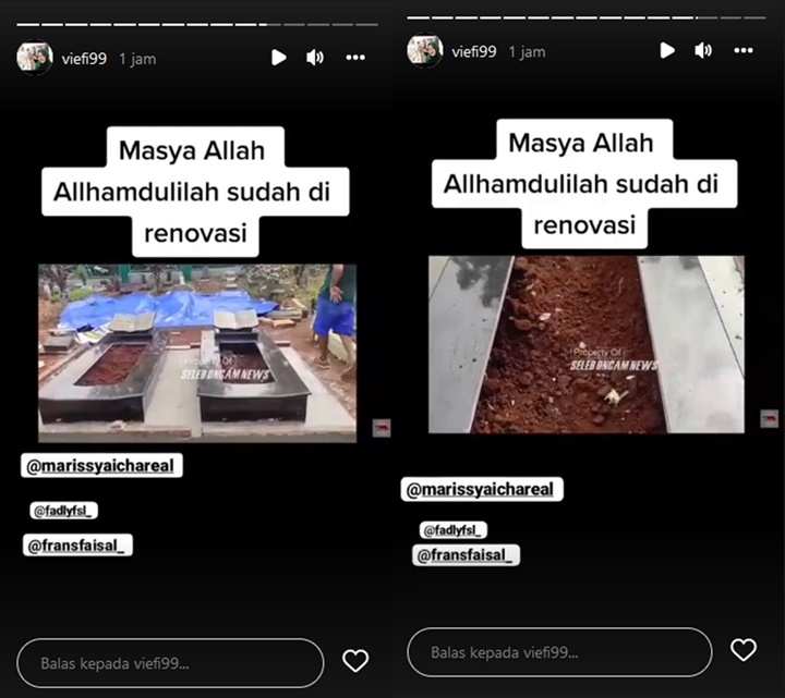 Makam Vanessa Angel dan Bibi Kelar Direnovasi, Rencana Doddy Soedrajat Gagal Total?