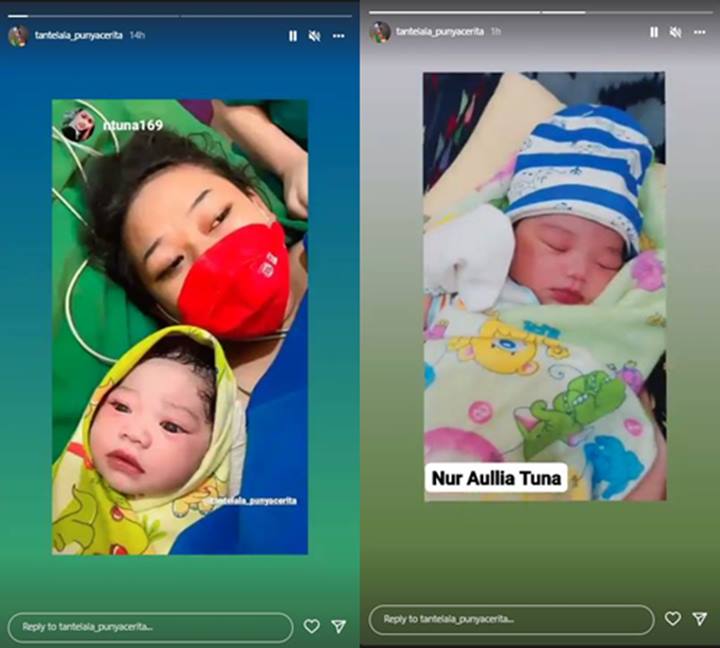 Anak Kedua Tante Lala Lahir, Paras Cantik Putrinya Jadi Perbincangan