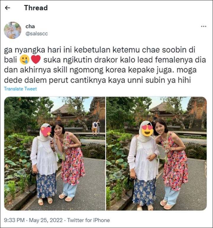 Chae Soo Bin Kepergok Liburan di Bali, Ibu Hamil Bocorkan Perilaku Aslinya