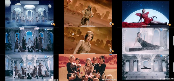 MV \'INVU\' Tae Yeon SNSD Dijiplak Penyanyi Tiongkok Yuyan Member Girl Grup THE9?