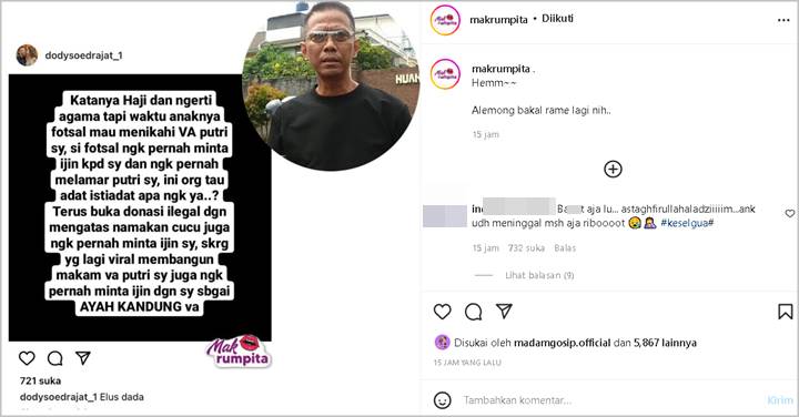 Doddy Sudrajat Sentil H. Faisal Soal Tak Lamar Vanessa Angel, Keluhkan 3 Hal Ini Malah Jadi Bumerang