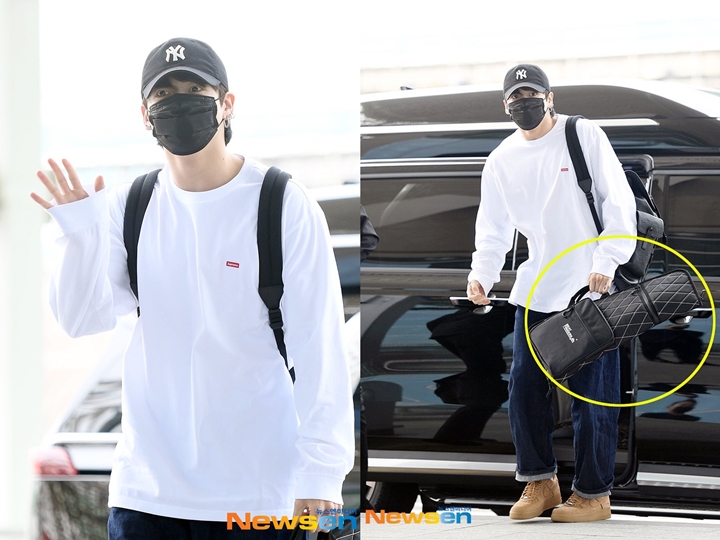 Jungkook BTS Berangkat Sendirian ke Amerika, Barang Bawaan Tuai Sorotan