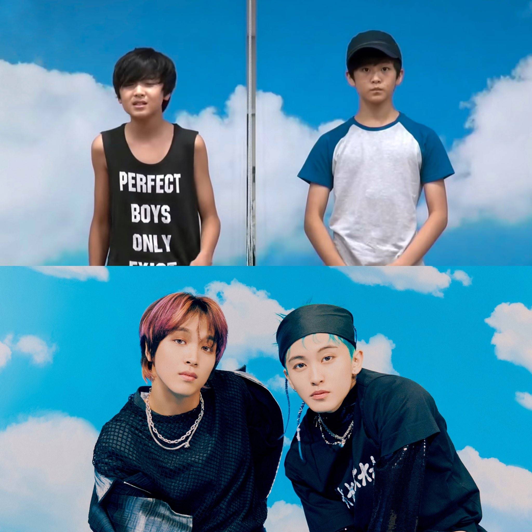 Haechan dan Mark masa trainee dibandingkan dengan teaser baru