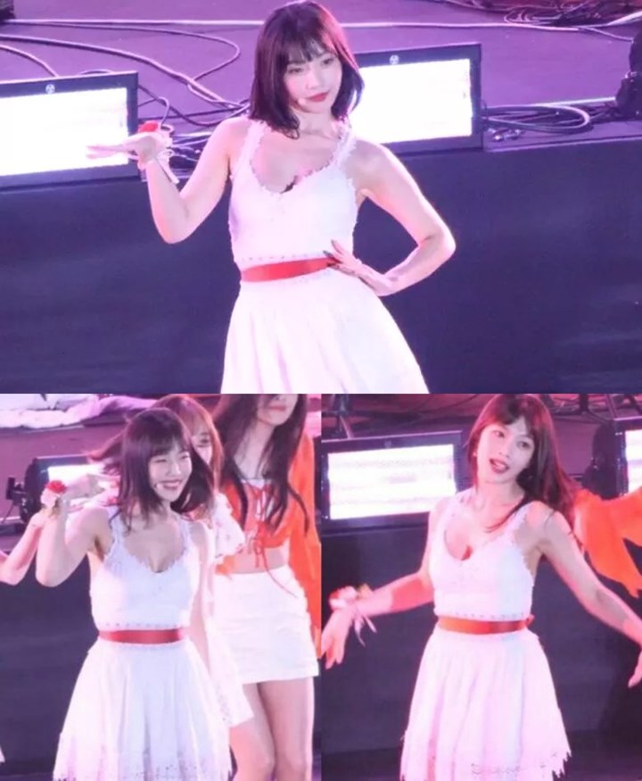 Tampil Seksi, Joy Red Velvet Umbar Bodi Jam Pasir di Festival Musik Kampus