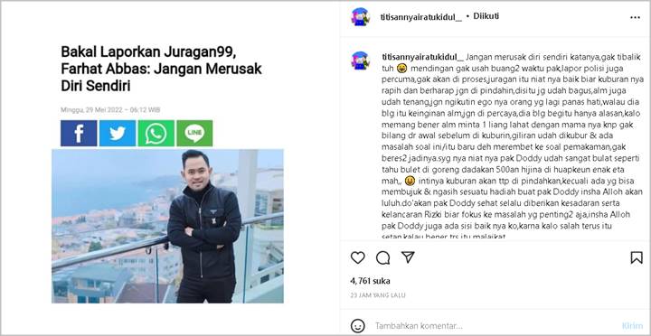 Sudah Direnovasi, Peramal Ini Beber Cara Bujuk Doddy Sudrajat Agar Tak Pindah Makam Vanessa Angel?