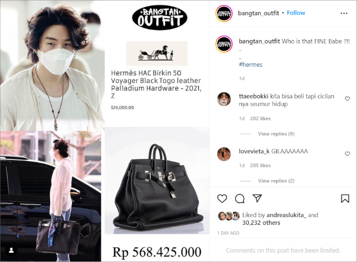 Harga Chanel Bag Taehyung Terbaru November 2023