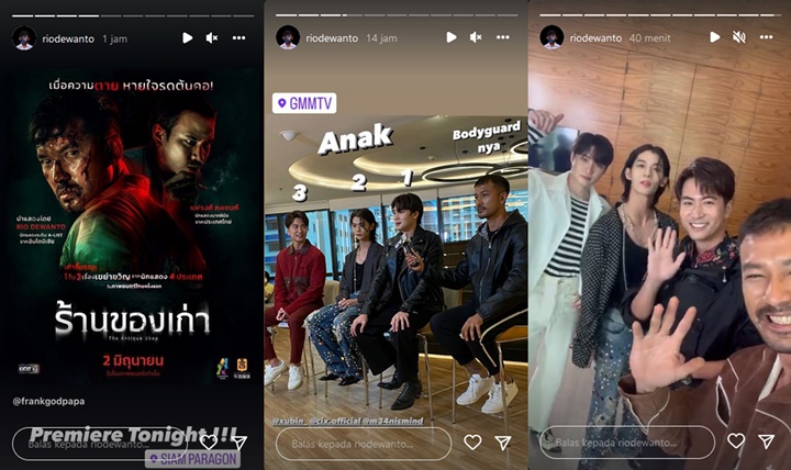 Main Film Breng Artis Luar, Rio Dewanto \'Cosplay\' Jadi Bodyguard Saat Jumpa Pers