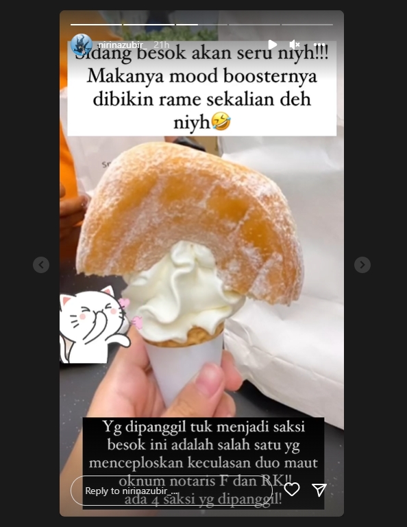 Nirina Zubir Sebut Sidang Kasus Mafia Tanah Hari Ini Bakal Ramai: Akan Seru Nih!