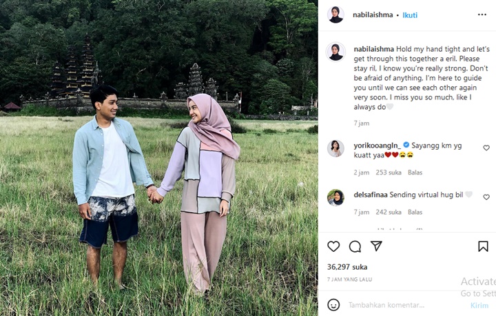 6 Hari Pencarian, Nabila Kekasih Eril Putra Ridwan Kamil Tulis Pesan Haru Bikin Nyesek
