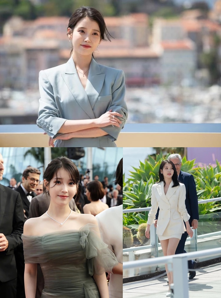 3 Outfit IU di Cannes Film Festival Buatan Desainer Korea, Ada Koleksi Gaun Pengantin