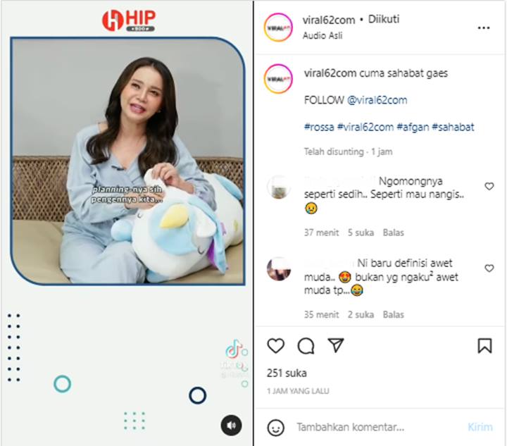 Rossa Ungkap Soal Status Hubungannya dengan Afgan, Kena PHP?
