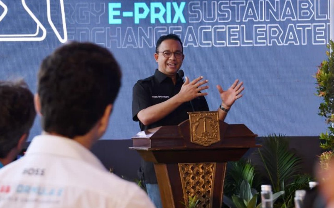 Anies Baswedan Sebut Formula E Tidak Ada 'Pawang-Pawangan', Ini Skenario Hadapi Hujan Deras