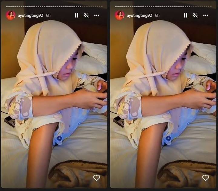 Penuhi Kewajiban, Bilqis Putri Ayu Ting Ting Tetap Ikut Ujian dari Tanah Suci Sampai Lakukan Ini