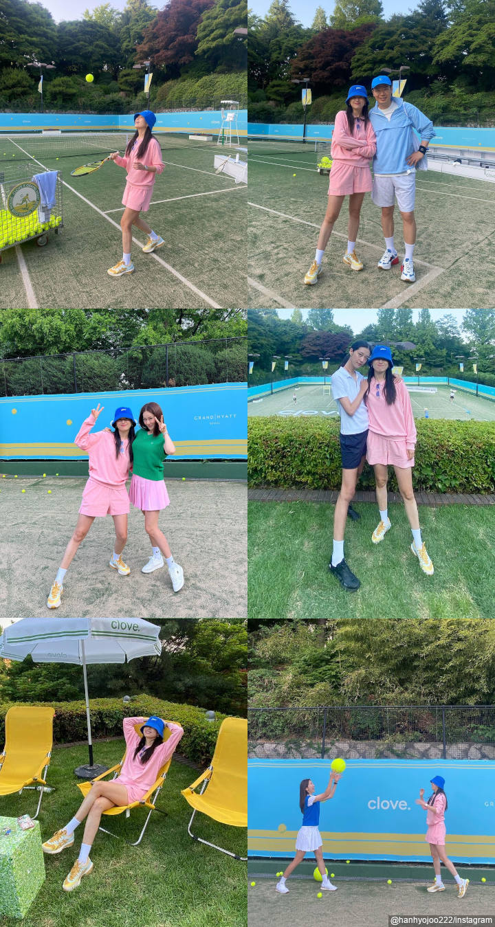 Han Hyo Joo Pamer Foto Saat Main Tenis, Kaki Jenjang dan Ramping Bikin Salfok