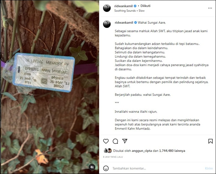 Pesan Ridwan Kamil