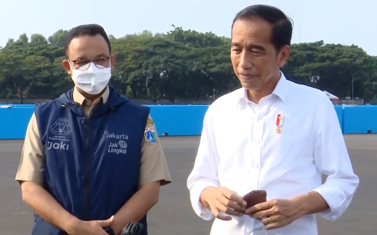 Anies Sambut Kedatangan Jokowi di Sirkuit, Ini Link Streaming dan Stasiun TV yang Siarkan Formula E