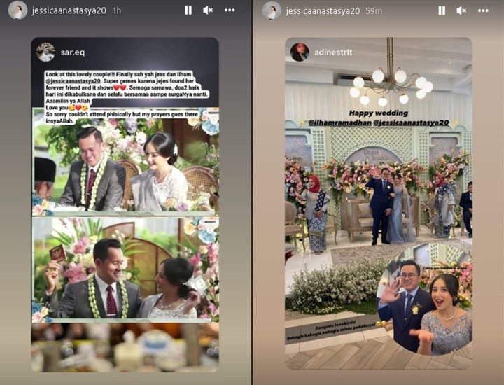 Jessica Anastasya \'Si Eneng\' Resmi Menikah, Penampilan Pakai Baju Pengantin Disorot