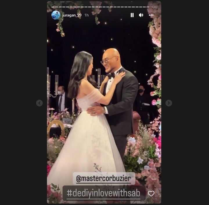 Resmi Menikah, Tatapan Mesra Deddy Corbuzier dan Sabrina Saat Dansa Bersama Bikin Baper
