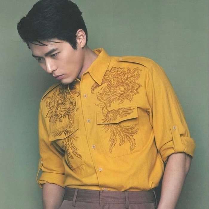Penampilan baru Hyun Bin