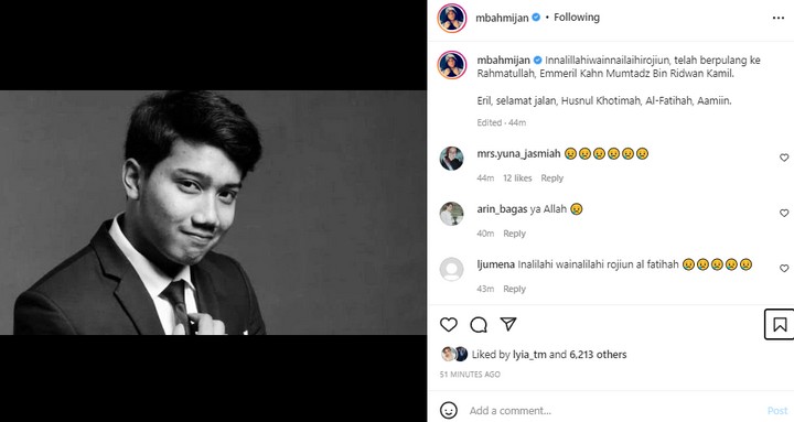 Mbah Mijan Soal Penemuan Jenazah Putra Ridwan Kamil