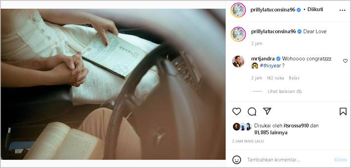 Prilly Latuconsina Pamer Genggam Tangan Sosok Misterius Sebut Soal Cinta, Tuai ‘Perdebatan’