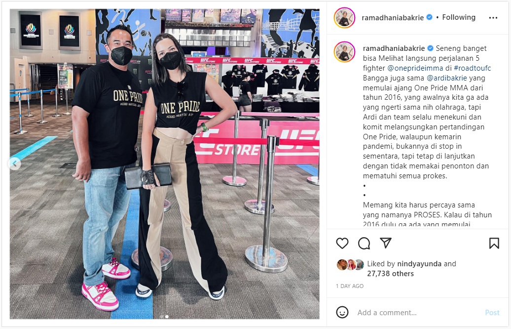 Foto Bareng Suami, Nia Ramadhani Malah Dikira Lisa BLACKPINK Hingga Hal Ini Bikin Netter Salfok
