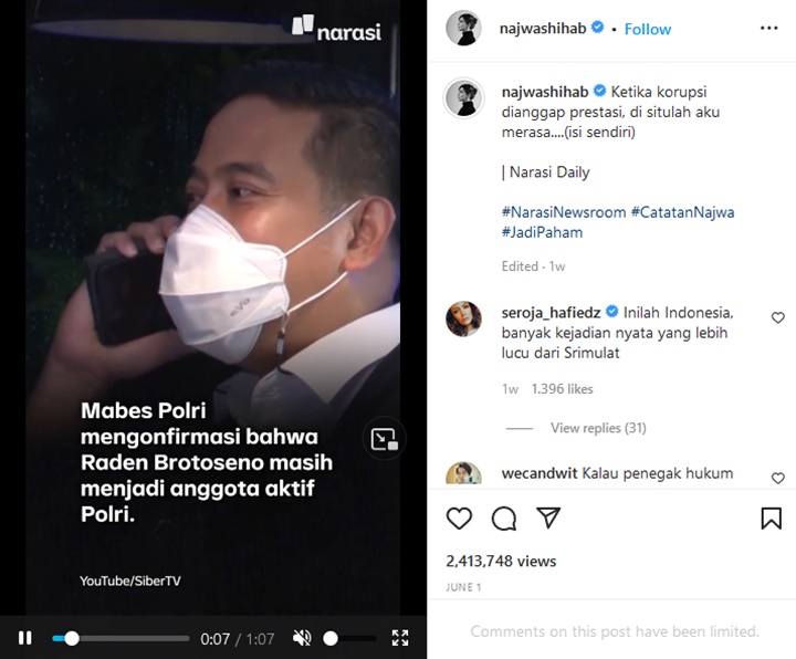 Tata Janeeta \'Pasang Badan\' Usai Suami Dapat Sindiran Nyelekit dari Najwa Shihab