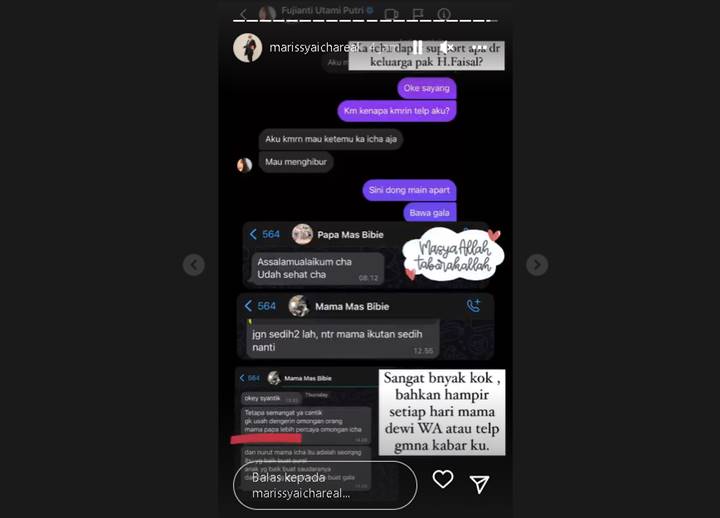 Ricuh dengan Mantan Suami, Marissya Icha Bongkar Dukungan Keluarga Fuji Hingga Pesan Nyesek Oma Dewi