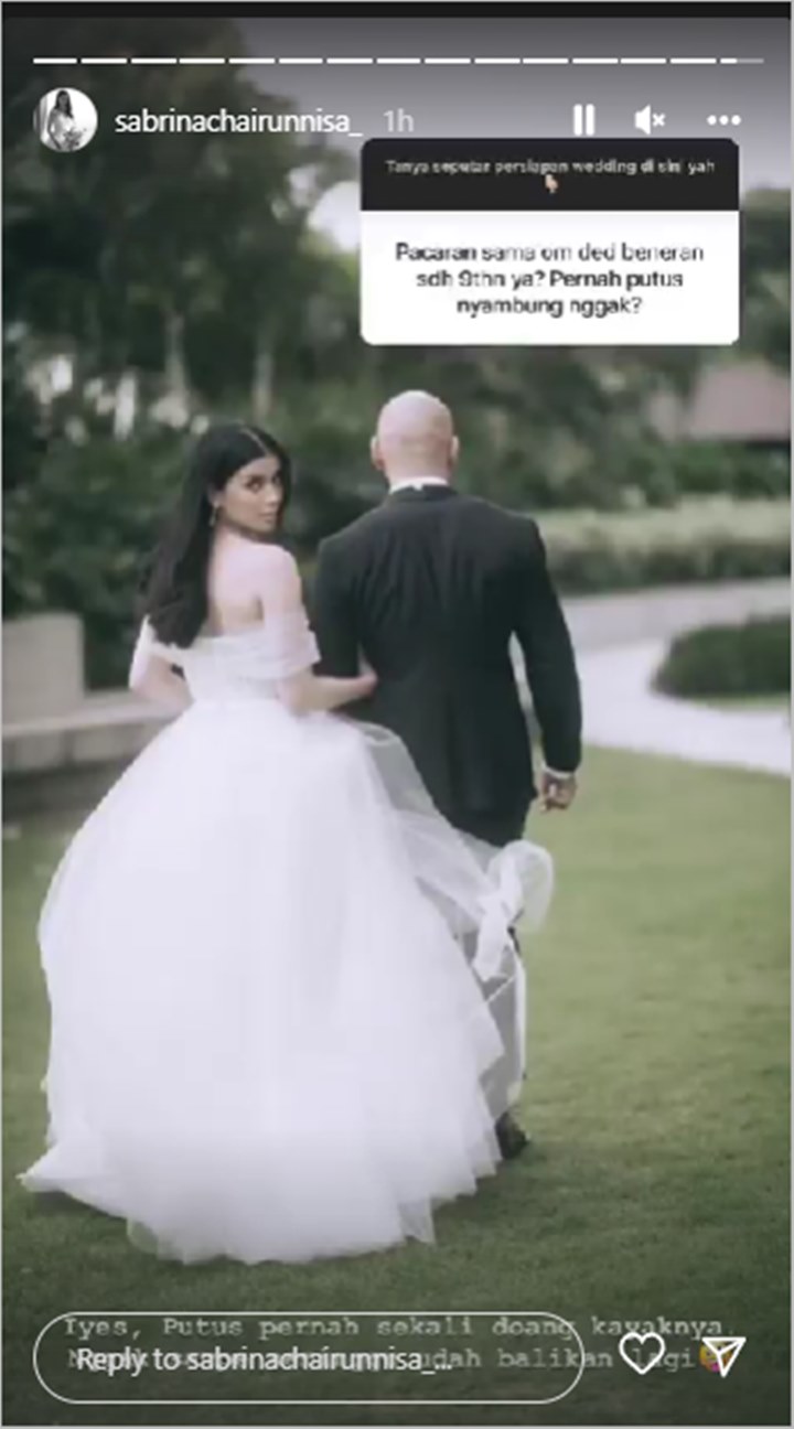 Sabrina Chairunnisa Jawab Kabar Pacaran 9 Tahun dengan Deddy Corbuzier