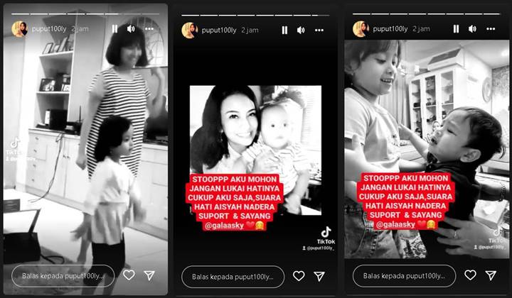 Bagikan Kenangan Vanessa Angel Bareng Gala Hingga Aisyah, Permintaan Puput Eks Ibu Sambung Pilu
