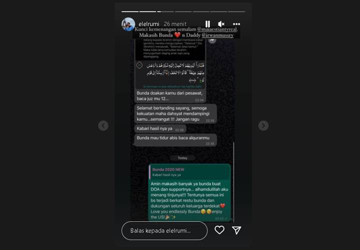 Sampaikan Terima Kasih ke Maia Estianty dan Irwan Mussry, El Rumi Bongkar Kunci Kemenangannya