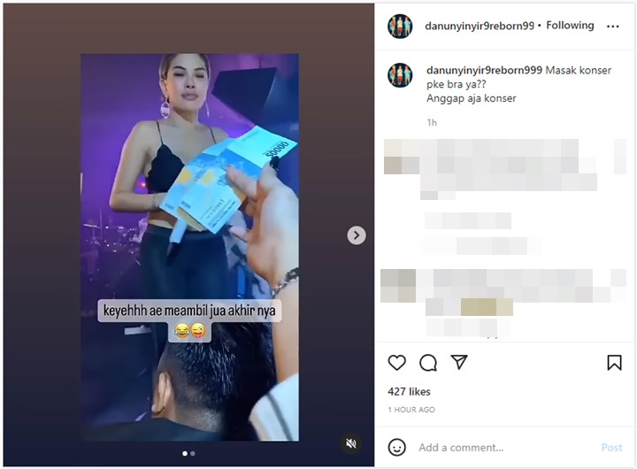 Sikap Nikita Mirzani Saat Disawer Rp 100 Ribu Kala Nyanyi Disorot, Dibandingkan dengan Penyanyi Ini
