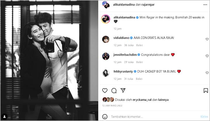 Alika Islamadina Pilih Cara Beda Saat Umumkan Hamil Calon Anak Pertama, Gemas Pamer Baby Bump