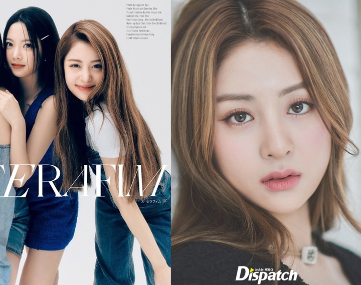 Visual Huh Yunjin Usai Debut LE SSERAFIM Mendadak Jadi Perbincangan