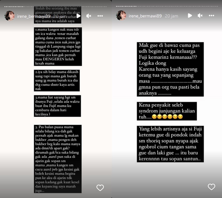 Marissya Icha Disebut Abaikan Orangtua, Sang Ibu \'Ngenes\' Curhat Iri dengan Keluarga Fuji