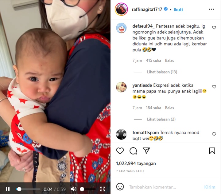 Raffi Ahmad dan Nagita Slavina Heboh Rencanakan Punya Anak Kembar, Rayyanza Ajukan \'Protes\'