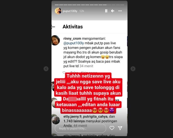 Puput Ngegas Bongkar Keaslian di Balik Heboh Komentar Doddy Sudrajat Ngaku Kangen, Sentil Begini