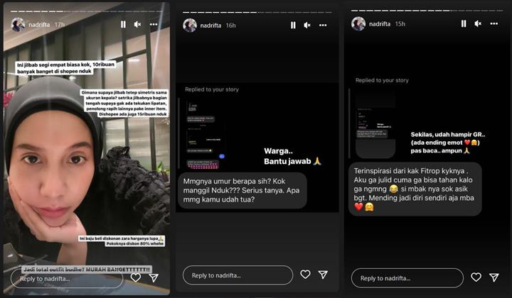 Spill OOTD Ramah di Kantong, Nadya Arifta Balas Jleb Usai Disindir Sok Asyik Saat Bahas Umur?