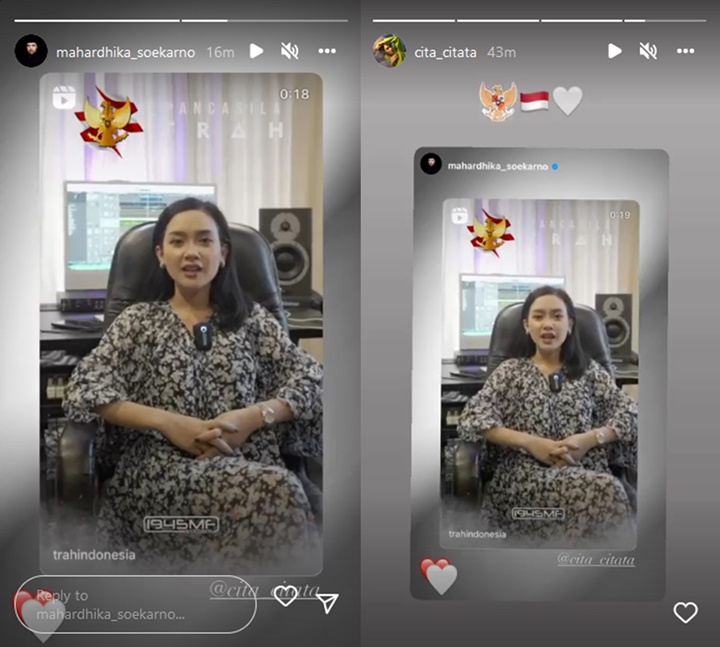 Didi Mahardika Pajang Video Cita Citata di Tengah Isu Selingkuh, Bubuhkan Emoji Hati