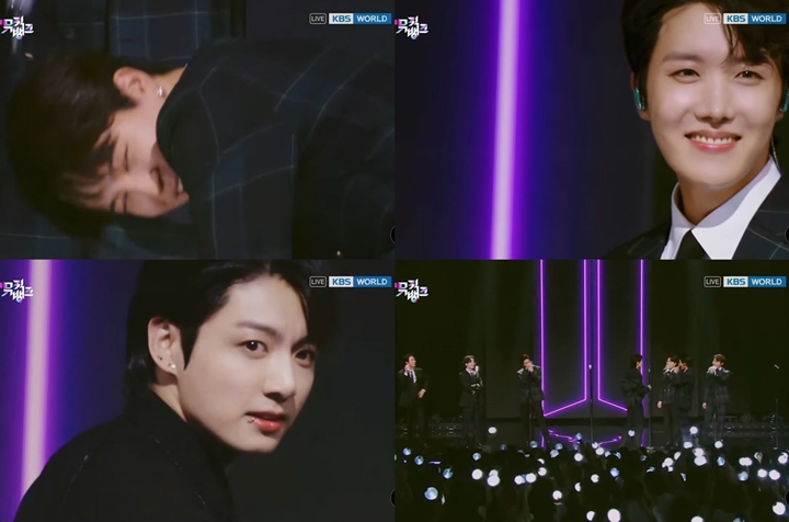 BTS Lomba Pose Ending Fairy di \'Music Bank\' 2