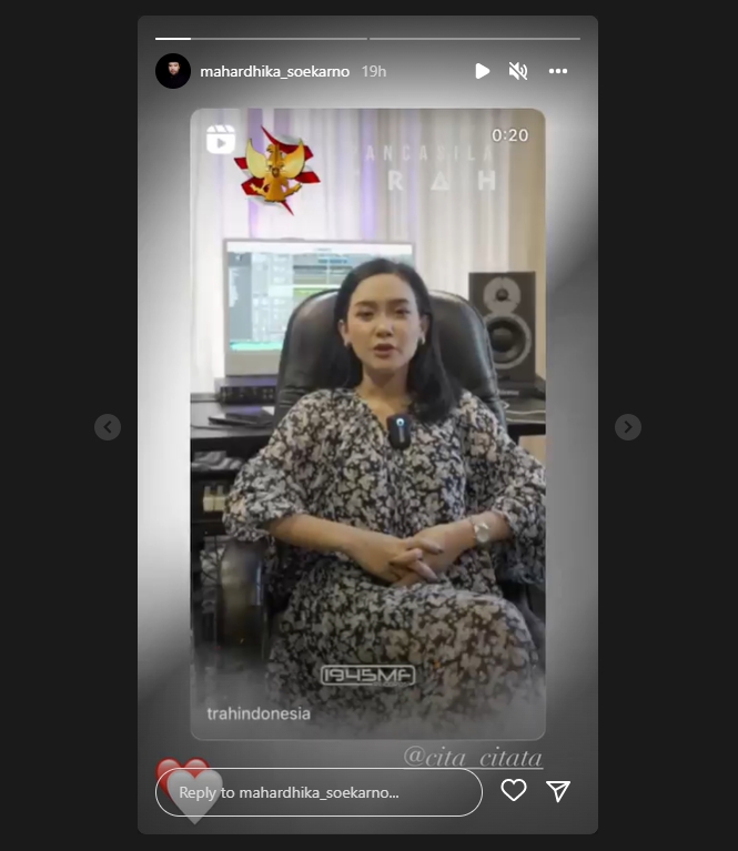 Cita Citata Pamer Dapat \'Emoji Love\' Ini dari Didi Mahardika