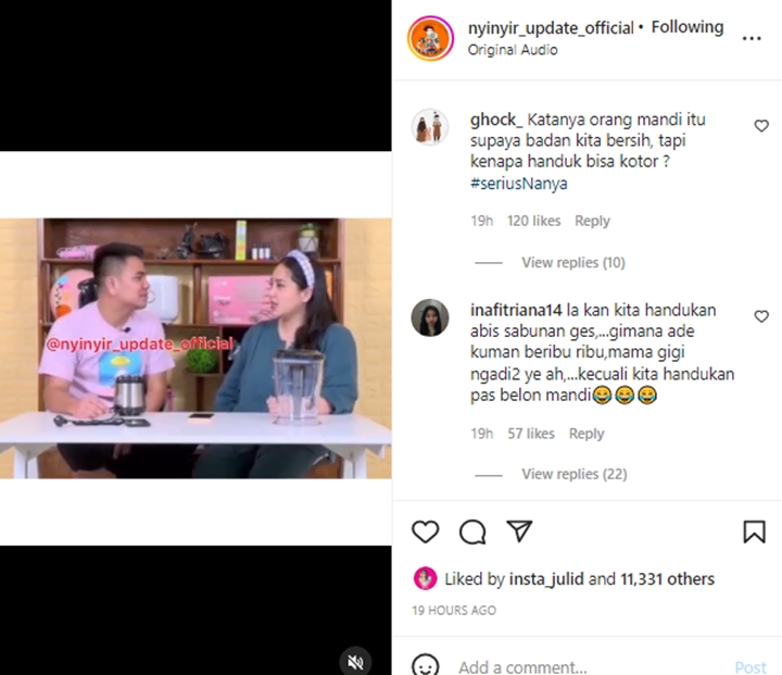 Alasan Nagita Slavina Ganti Handuk Tiap Hari Jadi Perbincangan