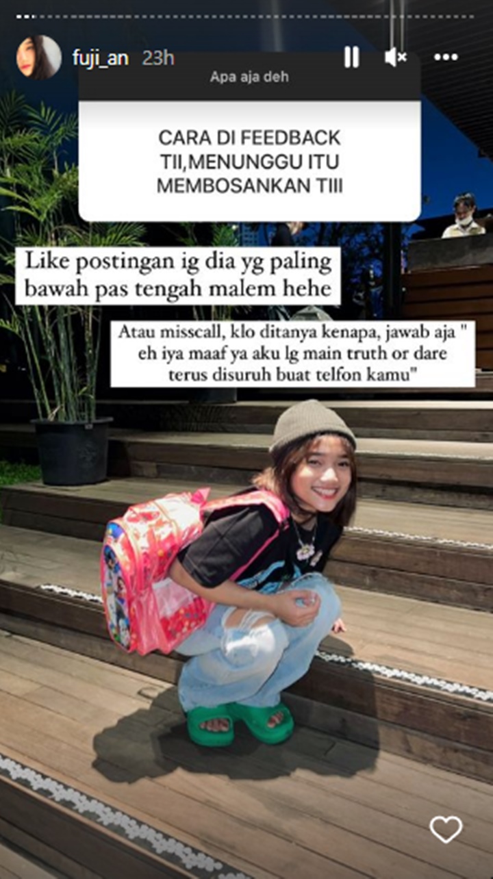 Fuji Beber Trik Dapat Respons Gebetan, Tertarik Mencoba?