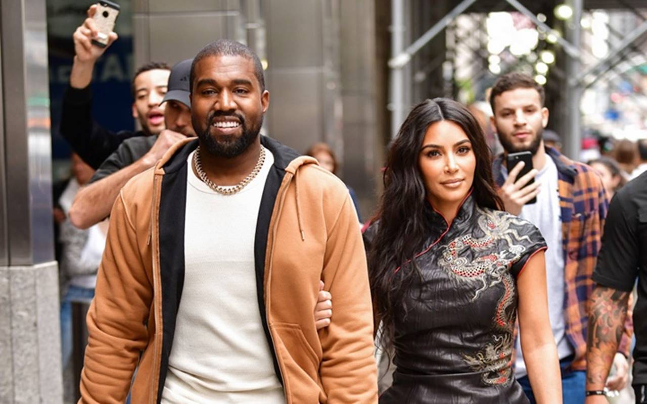 Kim Kardashian Beri Pesan Manis Untuk Kanye West Di Hari Ayah