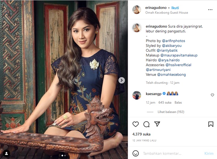 Kaesang Pangarep Terciduk Komentar Begini di Postingan Cantik Erina Gudono, Diledek Bucin