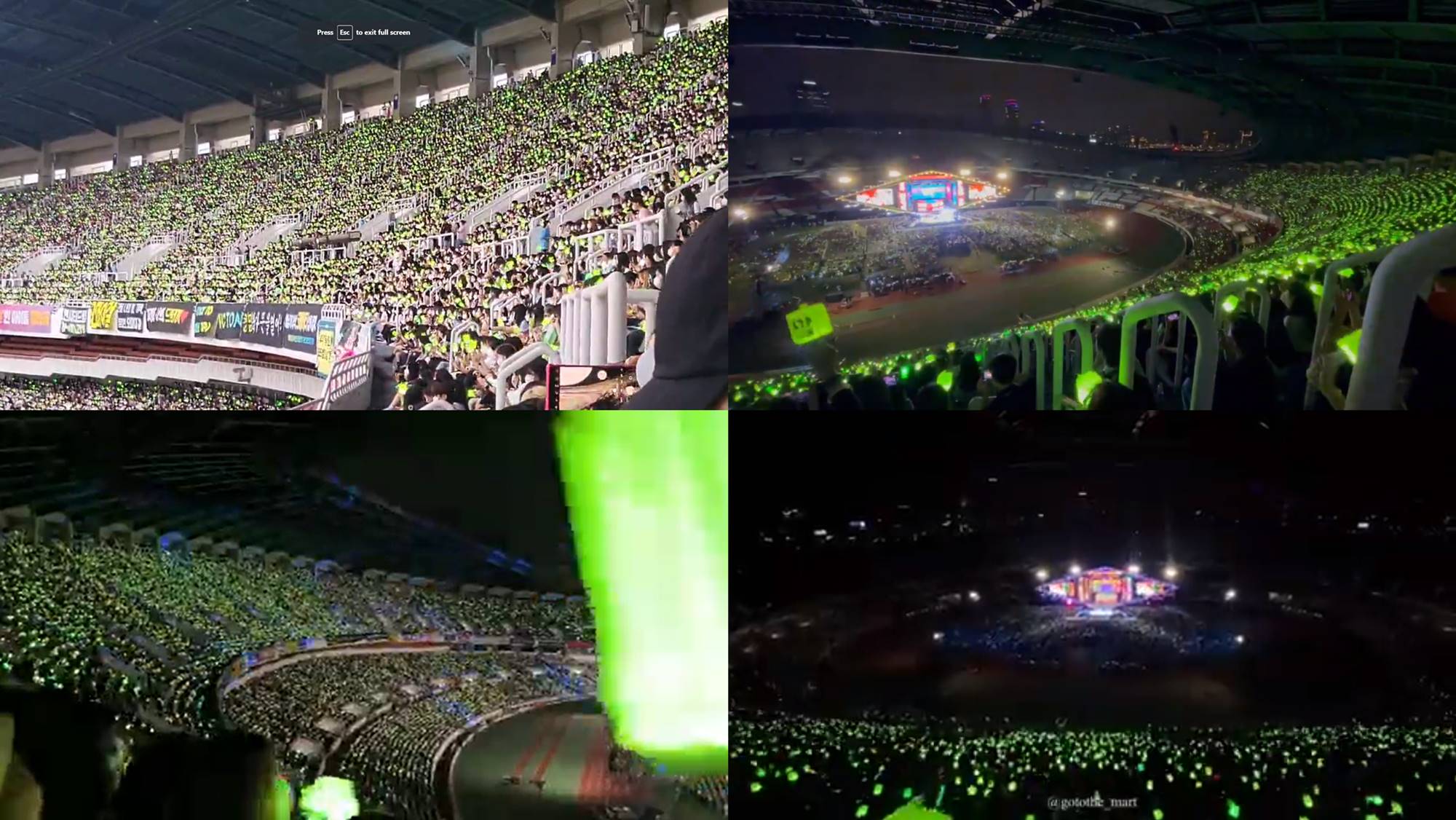 Green ocean di Dream Concert 2022
