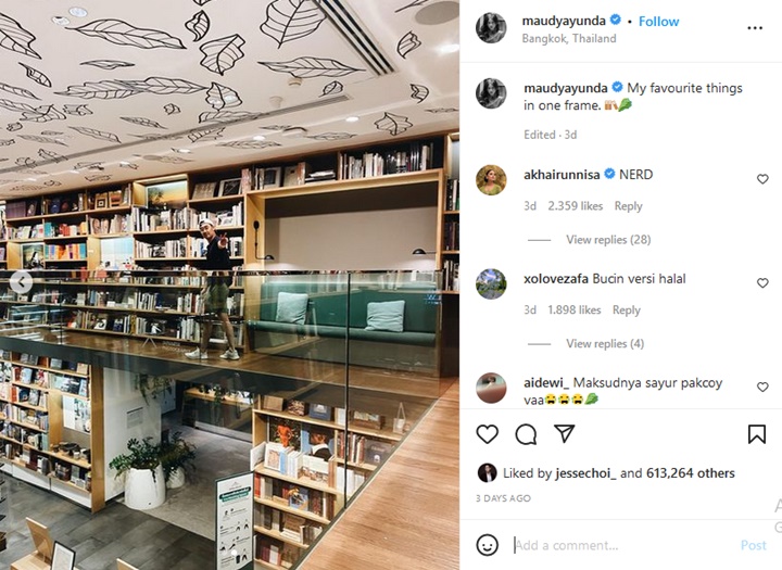 Maudy Ayunda dan Jesse Choi Kompak Pamer Foto Ini Saat Honeymoon: Bucinnya Orang Pinter