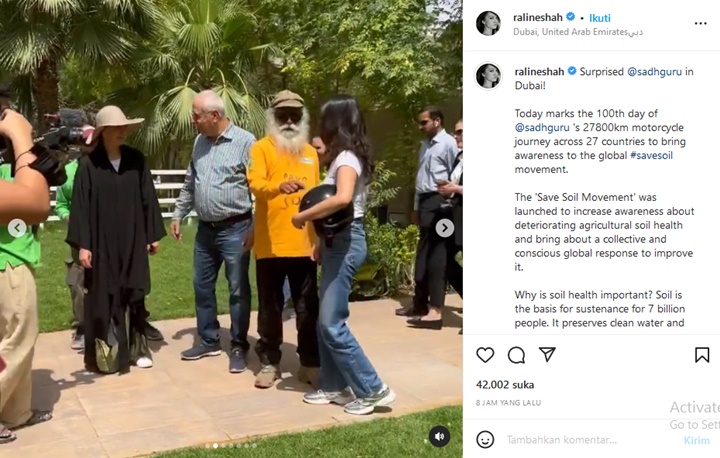 Raline Shah Pamer Ketemu Idola Saat Melancong ke Dubai, Sukses Bikin Rekan Artis Iri