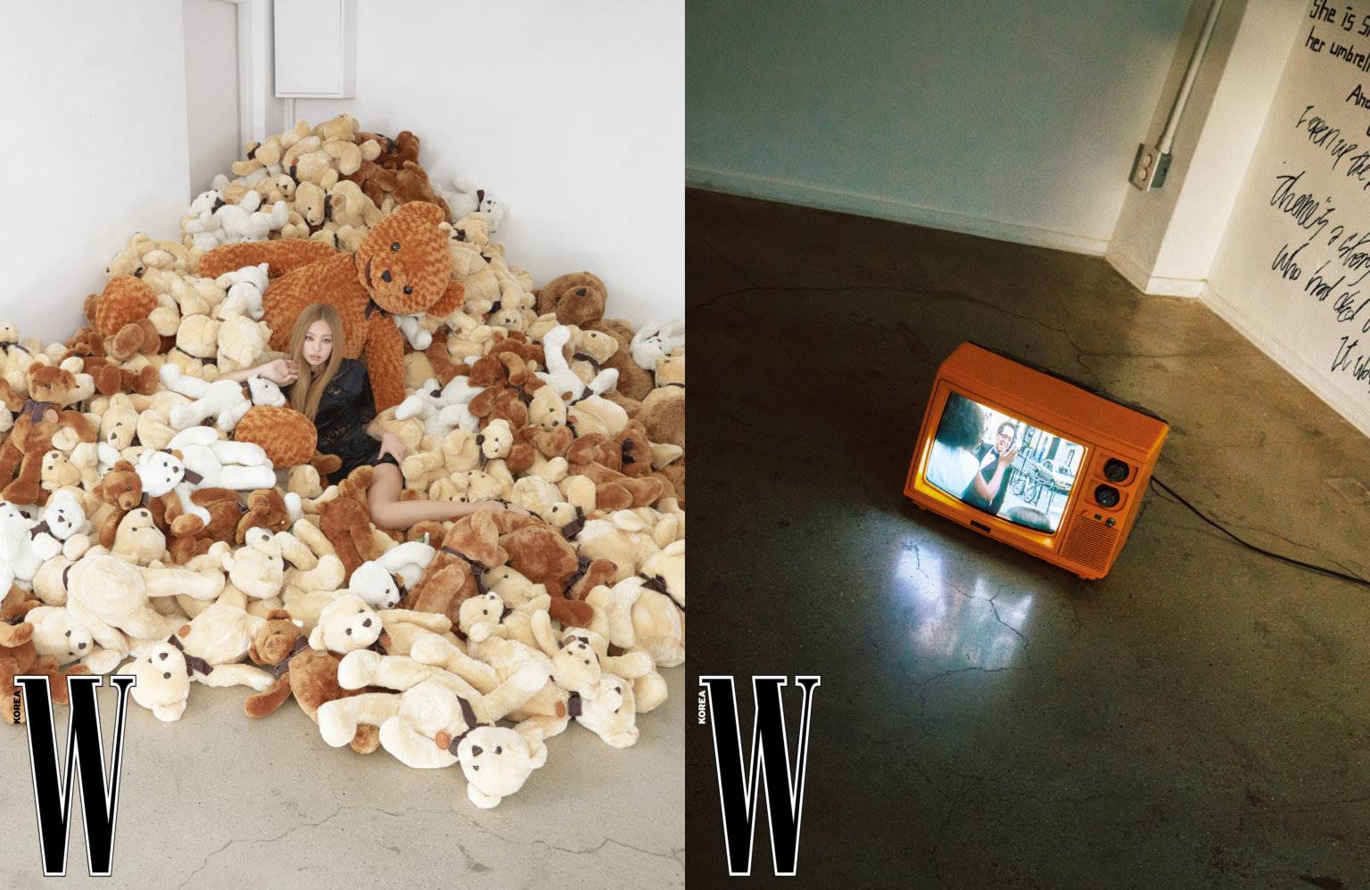 Jennie BLACKPINK di W Korea edisi Juli 2022