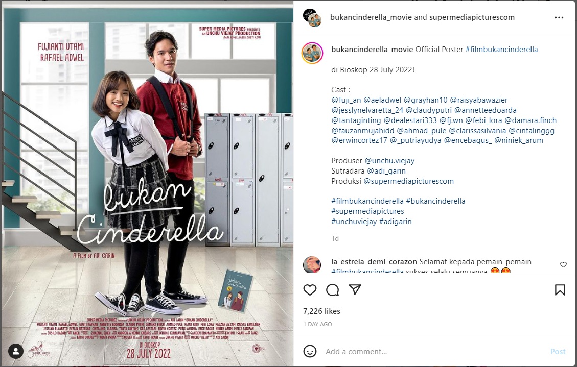 Perdana Main Film, Fuji Ungkap Kesulitan Bintangi \'Bukan Cinderella\'